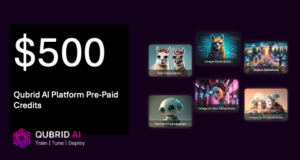 Qubrid AI Fine-Tuning, RAG and Inferencing Platform - 500 Credits Top Off